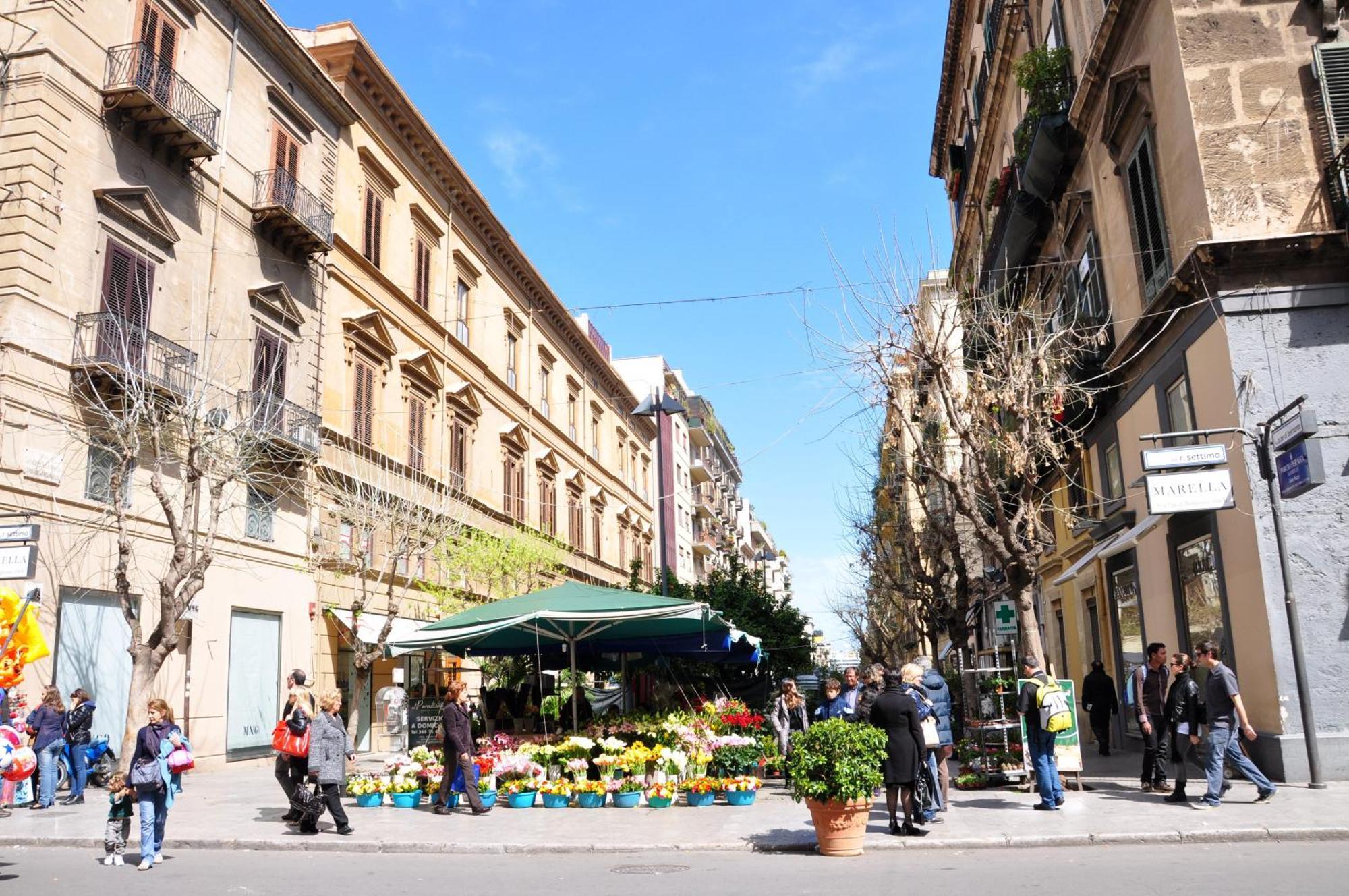 Residenza Wagner Bed & Breakfast Palermo Dış mekan fotoğraf